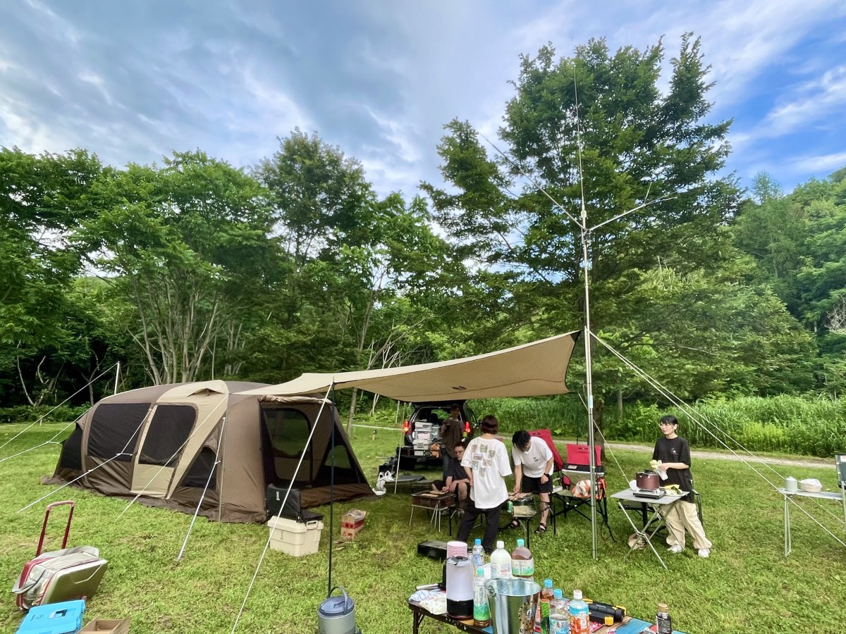 キャンプでの移動運用